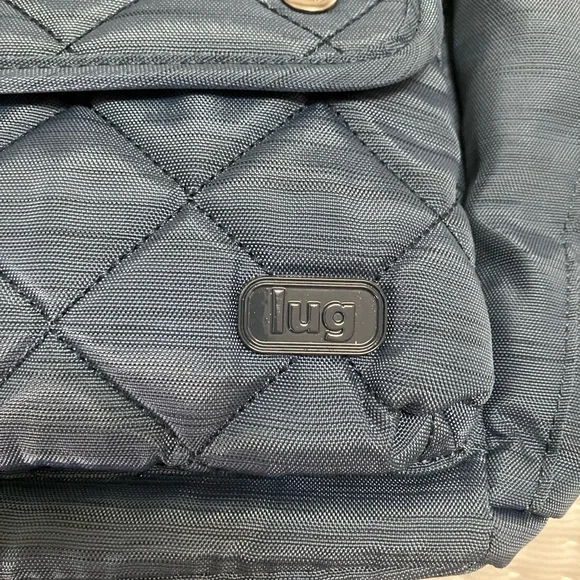 Stylish LUG Blue Quilted Women's Bag - Picture 2 of 9